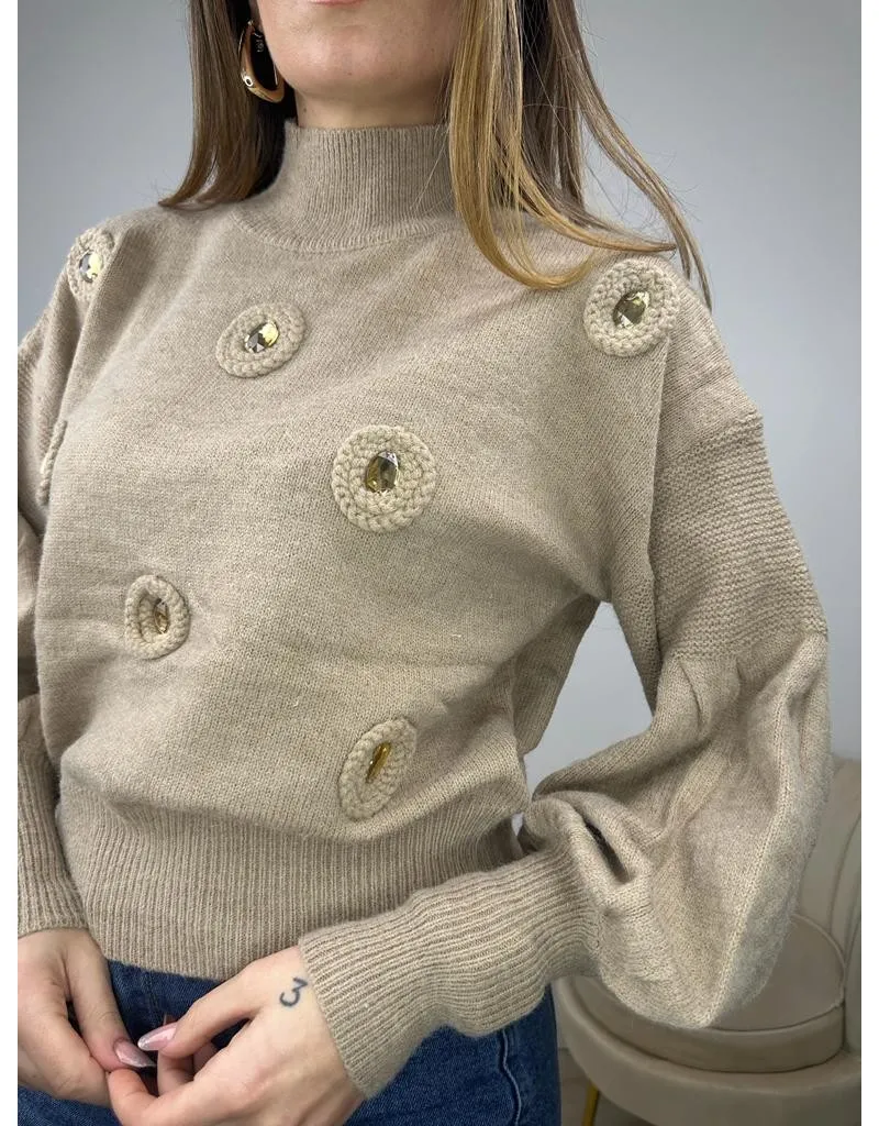 Beige Sweater for Women