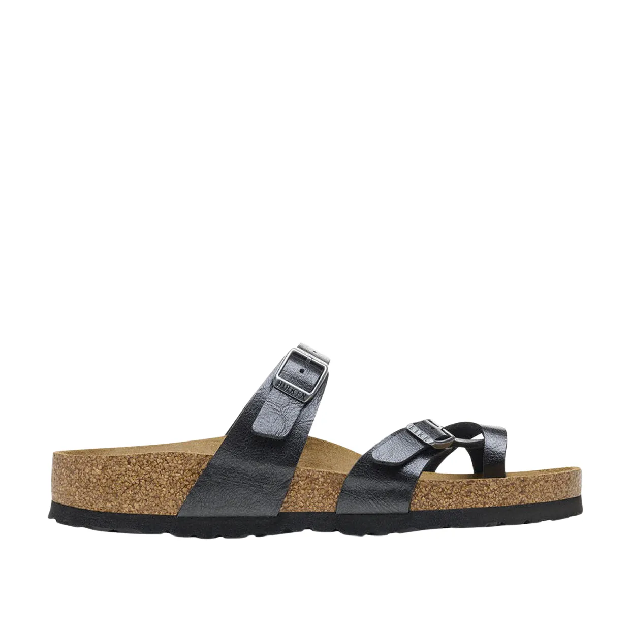 Birkenstock Mayari women's flip-flops - black Birko-Flor material