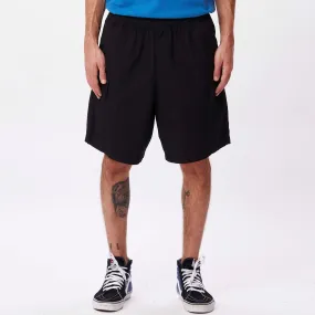Easy black ripstop cargo shorts