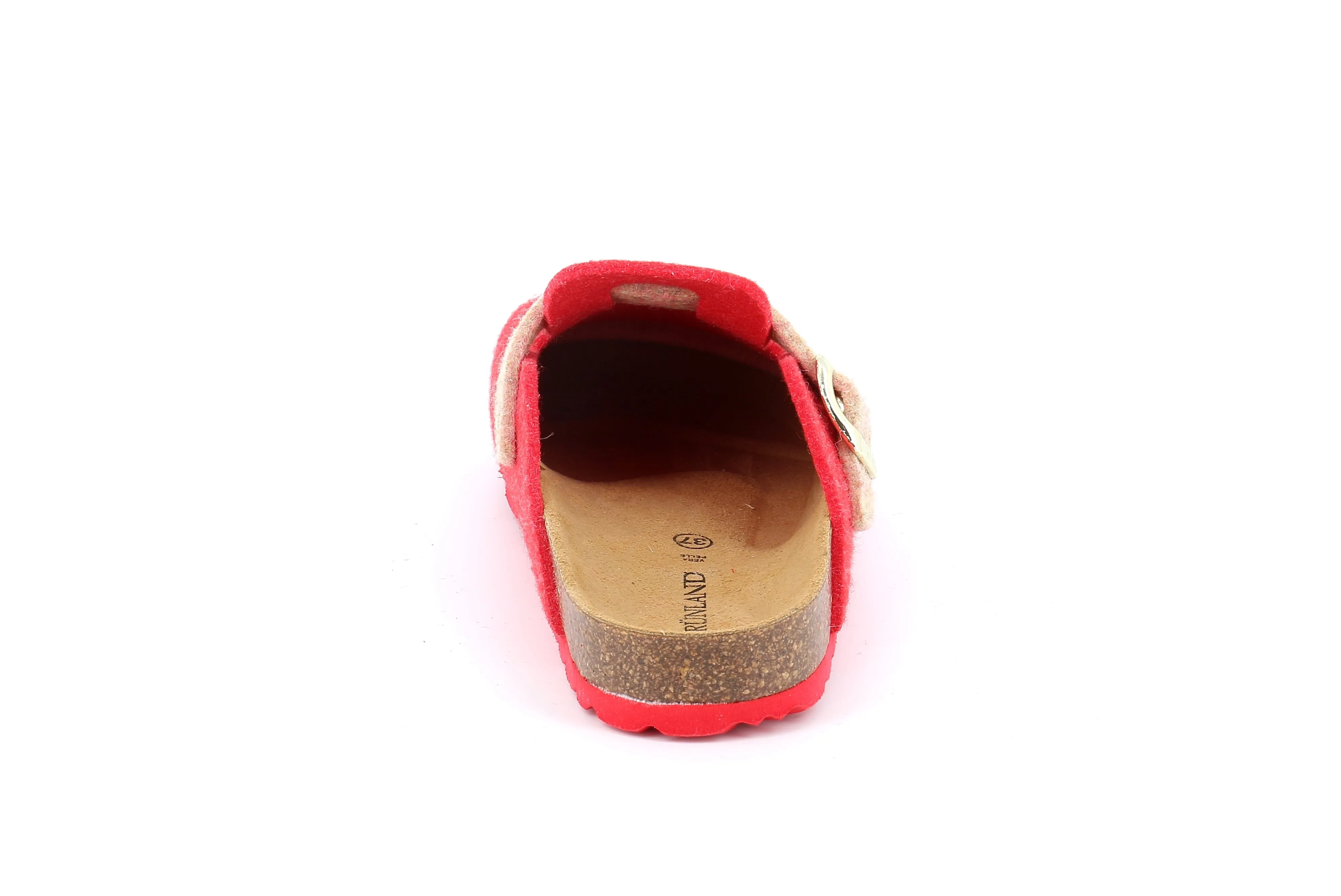 GRUNLAND - Winter cork clogs | SARA CHERRY-PEACH