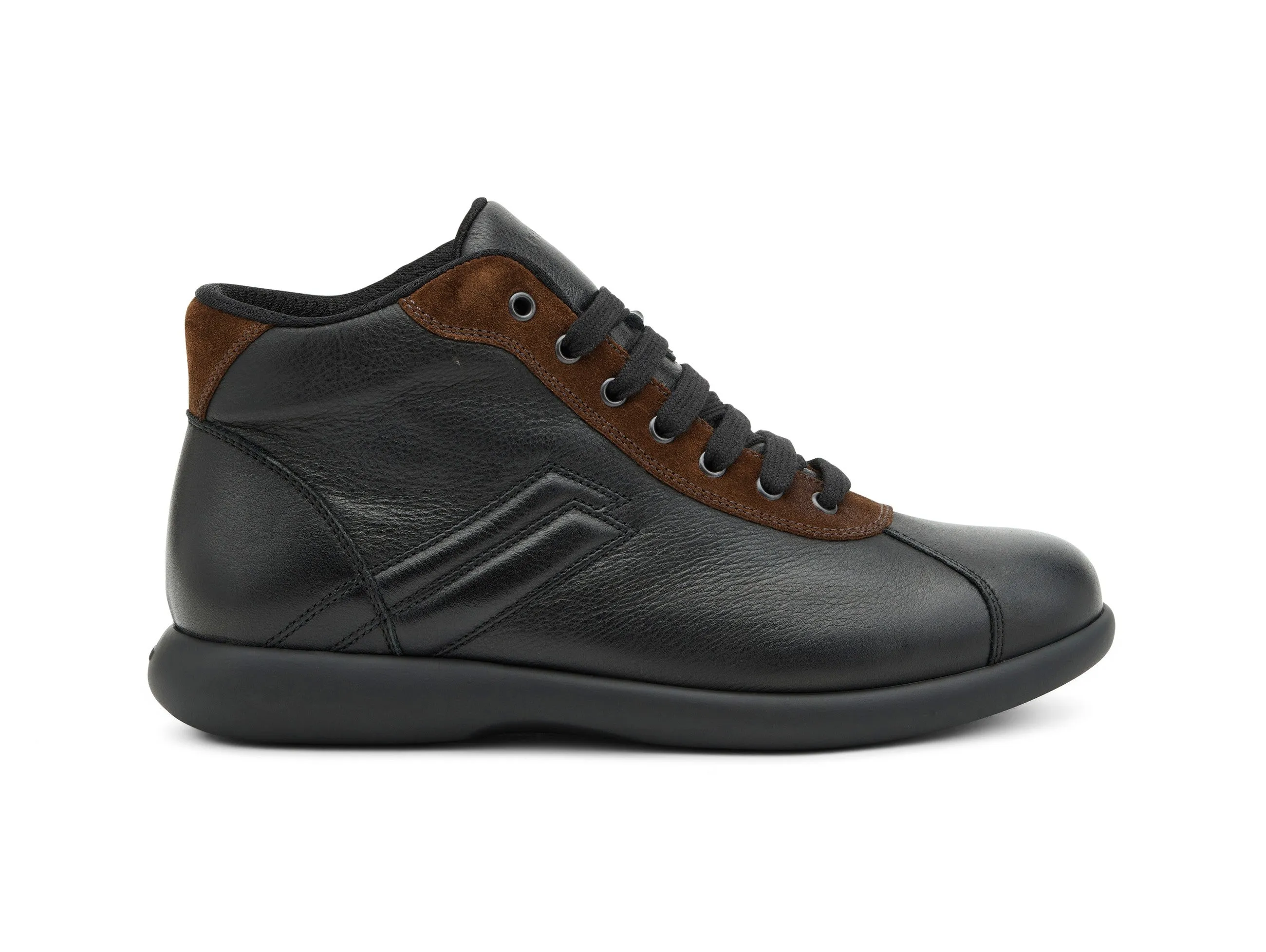 Made in Italy Winter Laces Men's Leather Boots