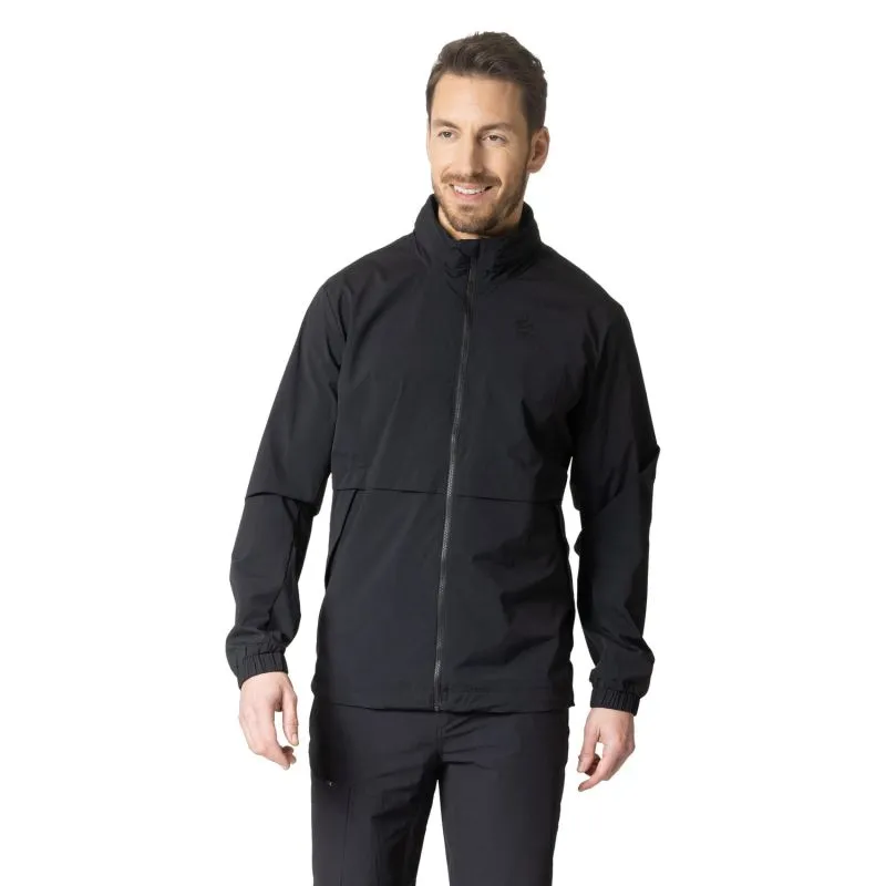Odlo Ascent 365 men's windproof jacket in black