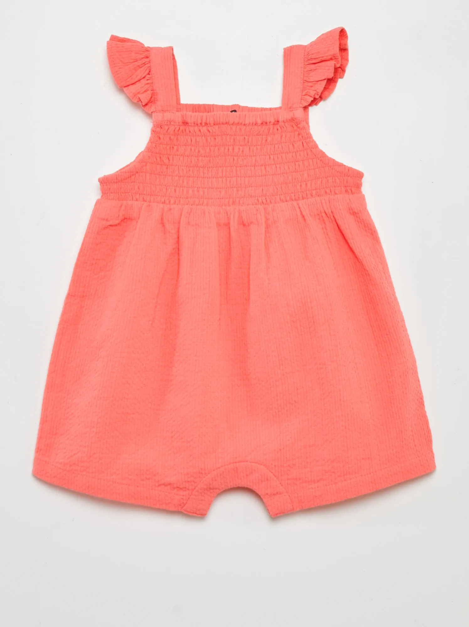 Pink ribbed knit shorts - discounted price.