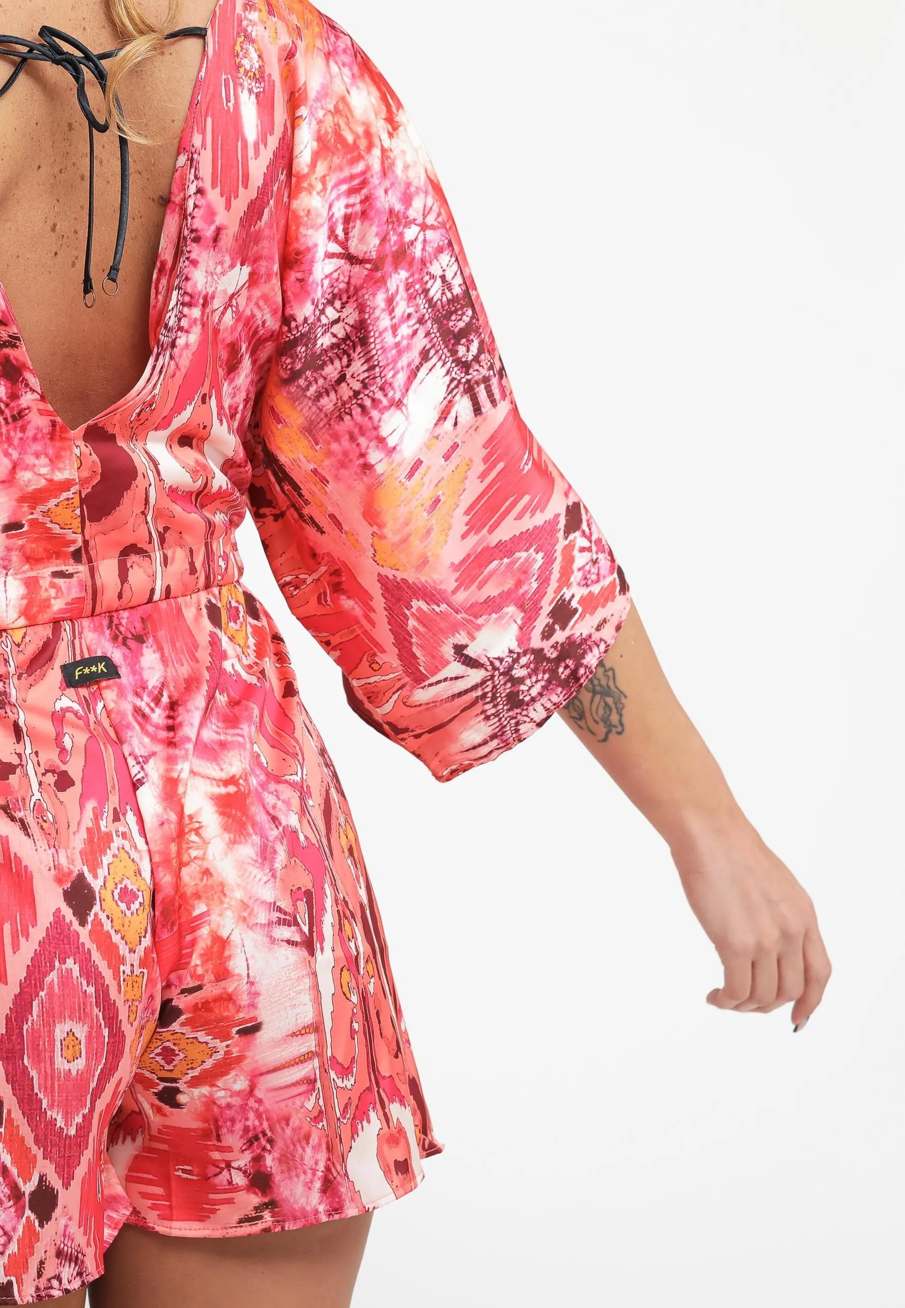 Short Dress - Multicolor