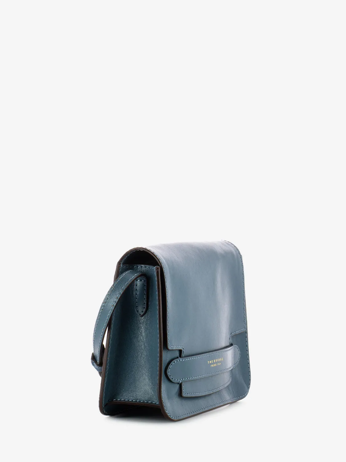Sky/Gold Lucrezia Crossbody Bag