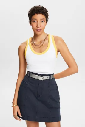 Two-tone tank top