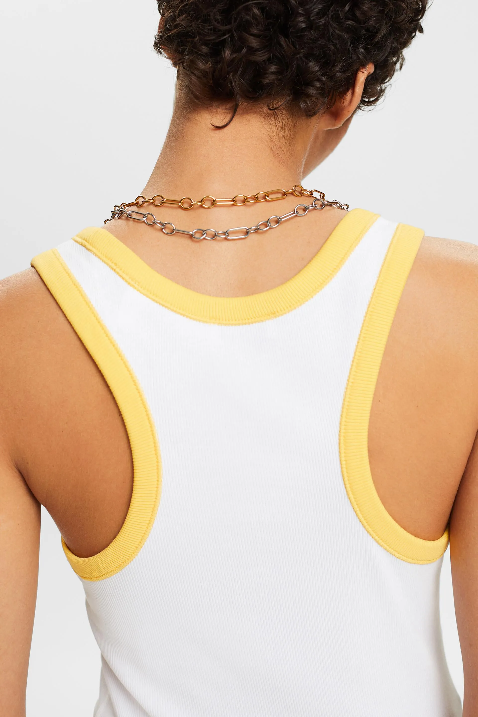 Two-tone tank top
