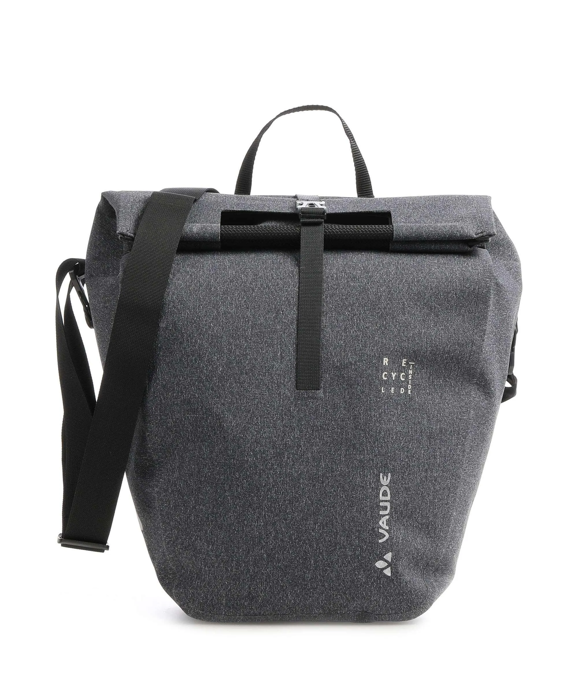 Vaude ReCycle Back Set Recycled Polyester / Nylon Carrier Bag Anthracite